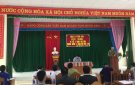 Đảng ủy xã Trung Xuân tổ chức Hội nghị sơ kết 9 tháng đầu năm 2018